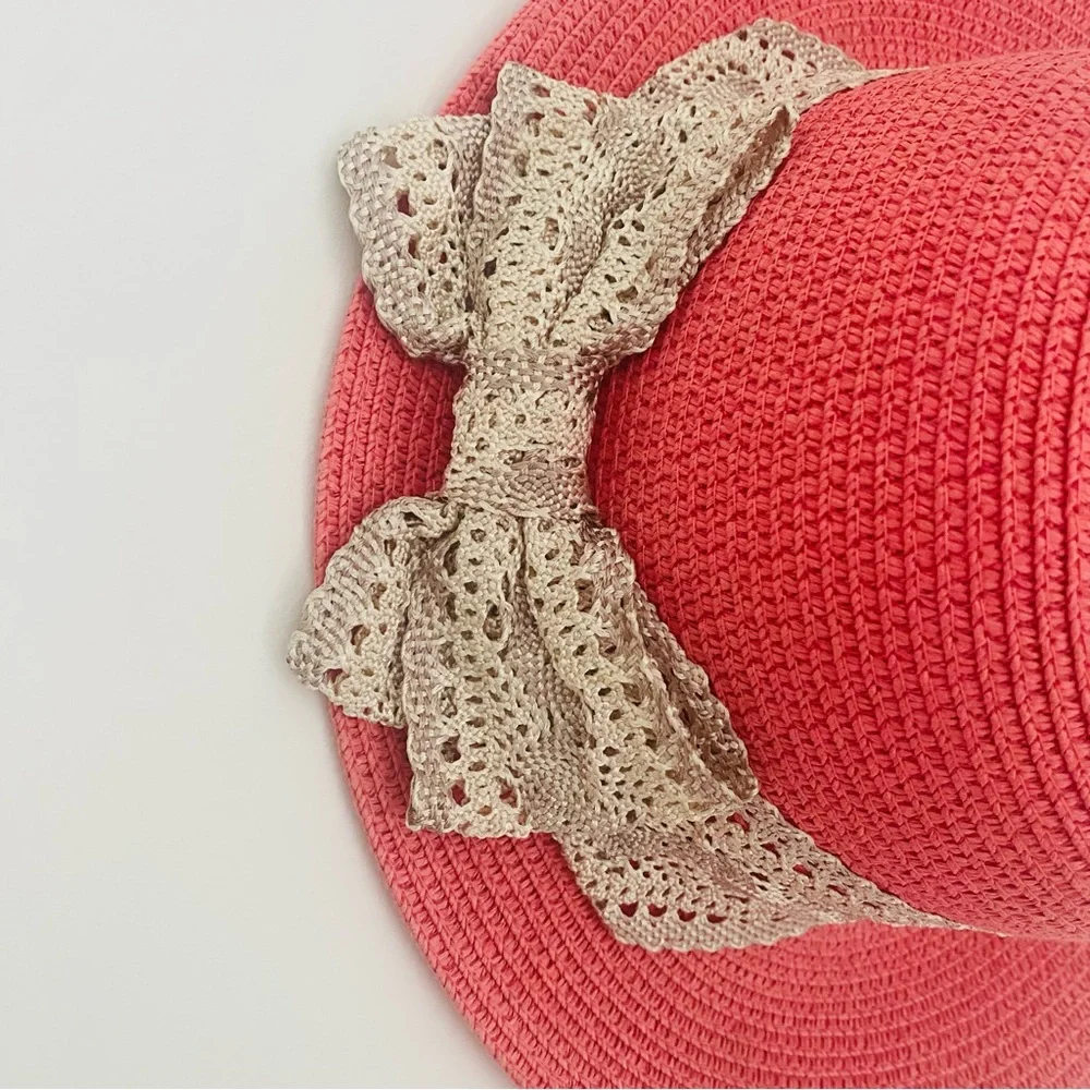 💕Pretty Sun/Beach Hat SZ OS - Picture 7 of 13